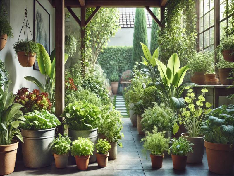 veranda fleurie plantes compagnes